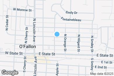 Map image of the property - 303 E Adams St