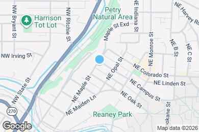 Map image of the property - 405 NE Campus St