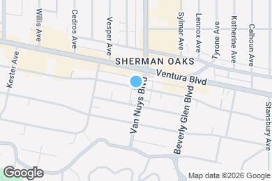 Map image of the property - 4329 Van Nuys Blvd