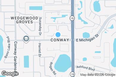 Map image of the property - 4087 E Michigan St