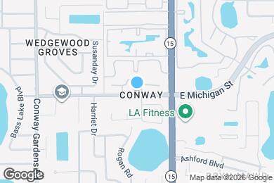 Map image of the property - 4109 E Michigan St