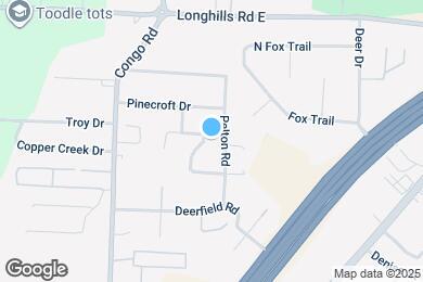 Map image of the property - 1817 Troy Cir