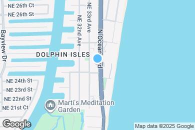 Map image of the property - 2131 N Ocean Blvd