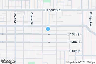 Map image of the property - 720 E 15th St