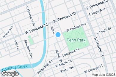 Map image of the property - 216 W College Ave