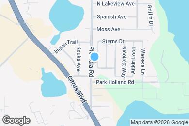 Map image of the property - 1608 Sterns Dr