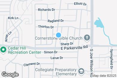 Map image of the property - 716 Bishop St