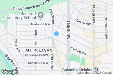 Map image of the property - 1661 Park Rd NW