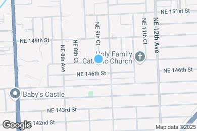 Map image of the property - 940 NE 147th St