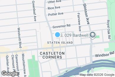 Map image of the property - 24 Winthrop Pl