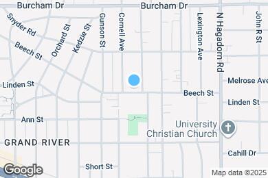 Map image of the property - 1135 Beech St