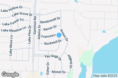 Map image of the property - 1353 Rockwell Dr