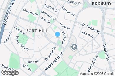 Map image of the property - 45 Thornton St