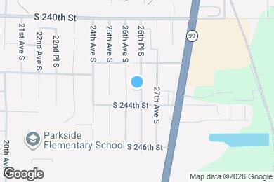 Map image of the property - 24233 26th Pl S