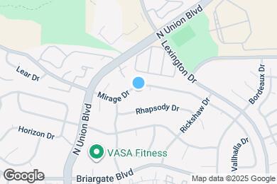 Map image of the property - 2885 Mirage Dr