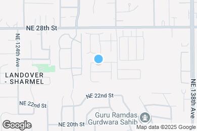 Map image of the property - 13023 NE 26th St