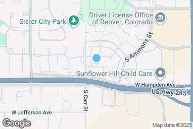 Map image of the property - 3441 S Ammons St