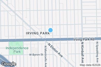 Map image of the property - 4018 N Central Park Ave