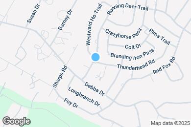 Map image of the property - 14941 Running Deer Trail