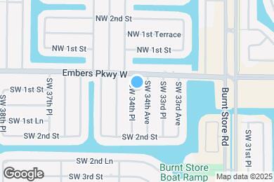 Map image of the property - 13 SW 34th Pl
