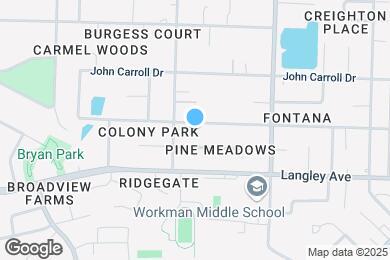 Map image of the property - 1521 Toni St
