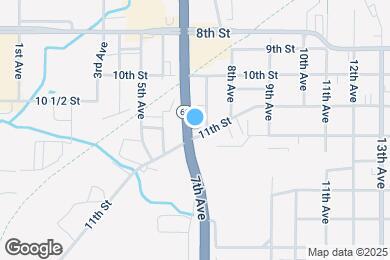 Map image of the property - 635 11th St