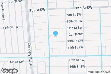 Map image of the property - 4213 12th St SW