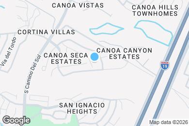 Map image of the property - 1520 W Calle Del Ducado