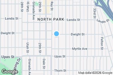 Map image of the property - 3578 Grim Ave