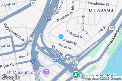 Map image of the property - 395 Oregon St