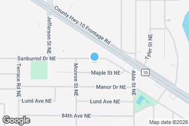 Map image of the property - 786 Sanburnol Dr NE