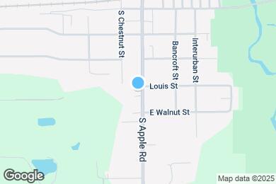 Map image of the property - 505 S Apple Rd