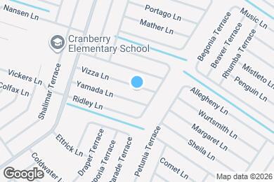 Map image of the property - 2673 Vizza Ln