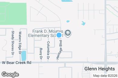 Map image of the property - 1515 Heritage Blvd