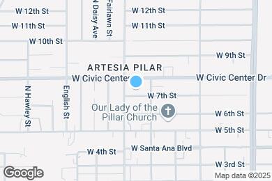 Map image of the property - 1717 W 7th St