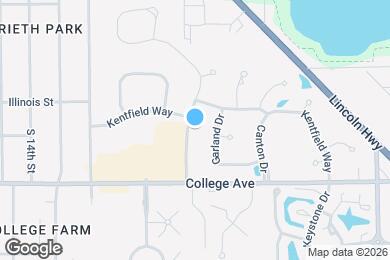 Map image of the property - 1512 Winsted Dr
