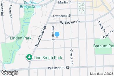 Map image of the property - 564 W Frank St