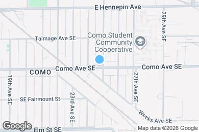 Map image of the property - 2417 Como Ave SE
