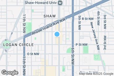 Map image of the property - 1550 7th St NW