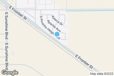 Map image of the property - 254 S Picacho Heights Rd