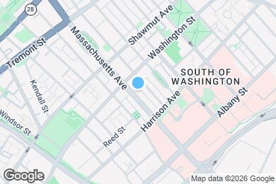 Map image of the property - 662 Massachusetts Ave