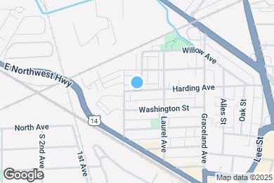 Map image of the property - 1235 Harding Ave