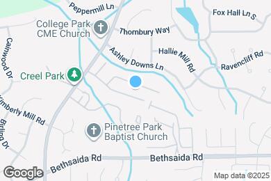 Map image of the property - Room in Townhome on Pine Tree Trail
