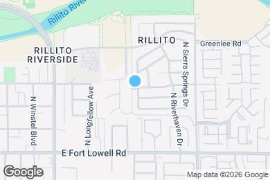 Map image of the property - 3381 N River Rapids Dr