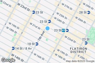 Map image of the property - 165 W 21st St