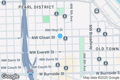 Map image of the property - 420 NW 11th Ave