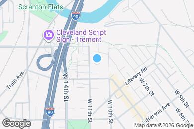 Map image of the property - 2121 W 11th St