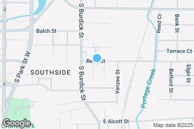 Map image of the property - 132 Reed Ave
