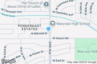Map image of the property - 5902 W Mitchell Dr
