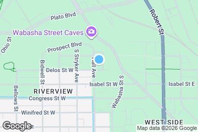 Map image of the property - 25 Delos St W